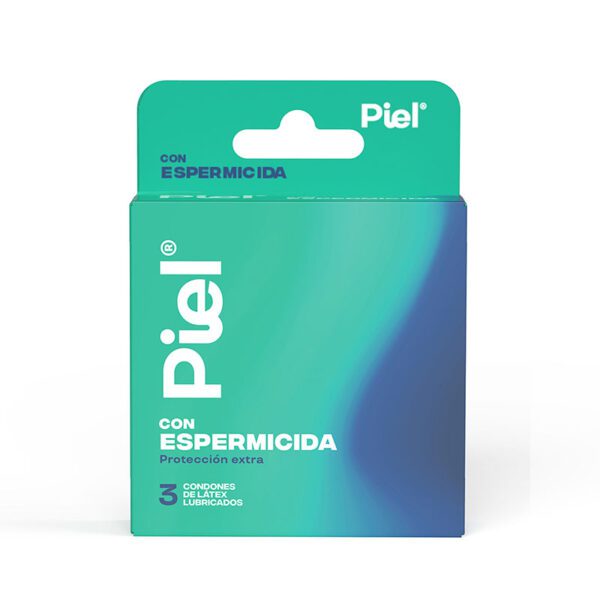 Preserva/Condon Piel Espermicida 3 Uds