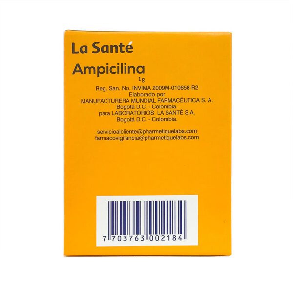 Ampicilina 1 Gr 100 Tabletas Ls - Imagen 2
