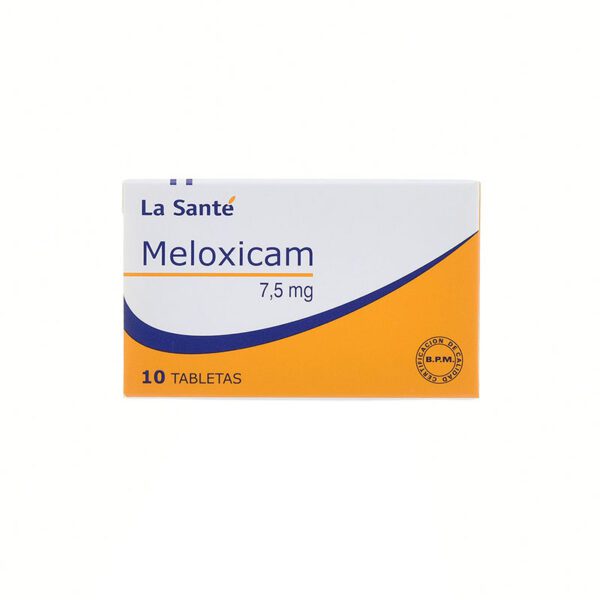 Meloxicam 7.5 Mg 10 Tabletas Ls