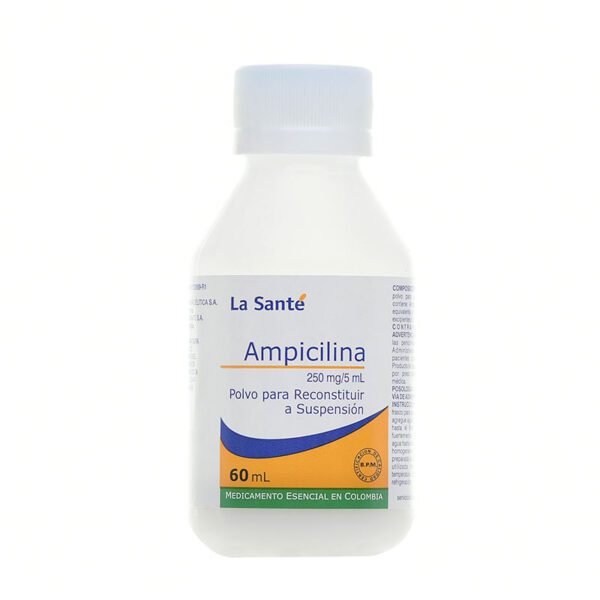 Ampicilina 250/5 ml Suspensión