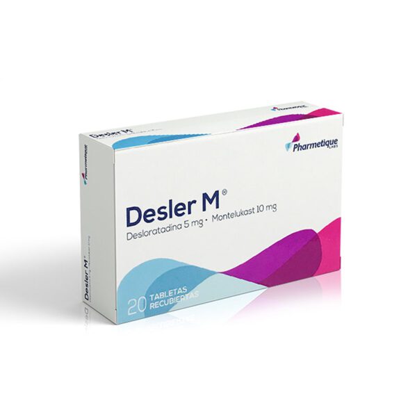 Desler M 5/10Mg 20 Tabletas - Imagen 2