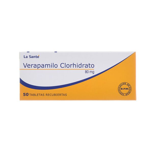 Verapamilo 80 Mg 50 Tabletas Ls - Imagen 2