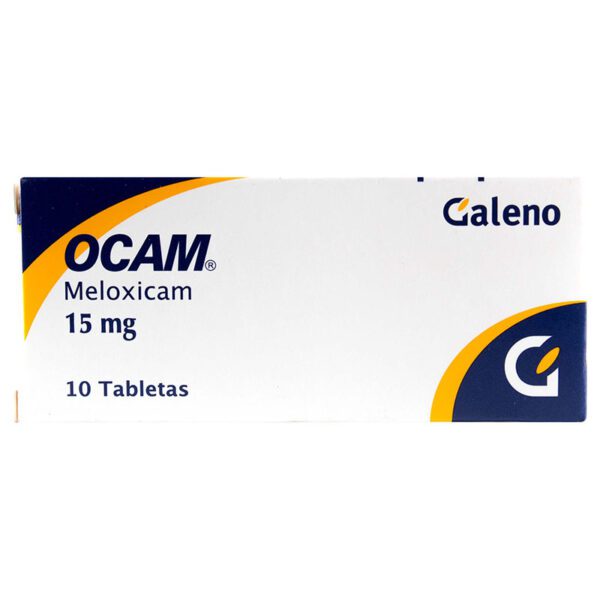 Ocam 15 Mg 10 Tabletas