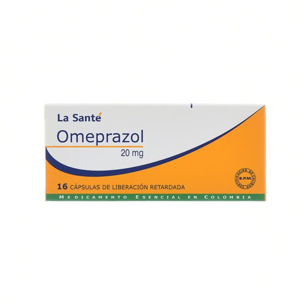 Omeprazol 20 Mg 16 Cápsulas Ls