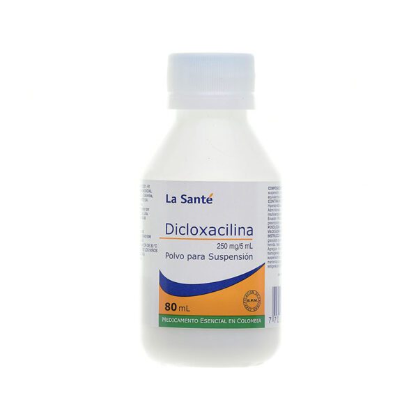 Dicloxacilina 250 Mg Suspensión 80 Ml Ls - Imagen 2