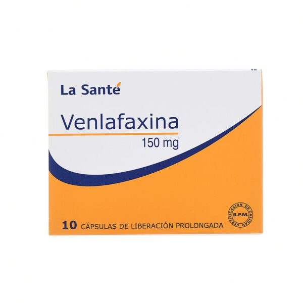 Venlafaxina 150 Mg 10 Cápsulas Ls