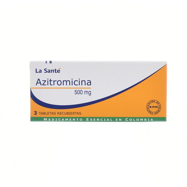 Azitromicina 500 Mg 3 Tabletas Ls - Imagen 2