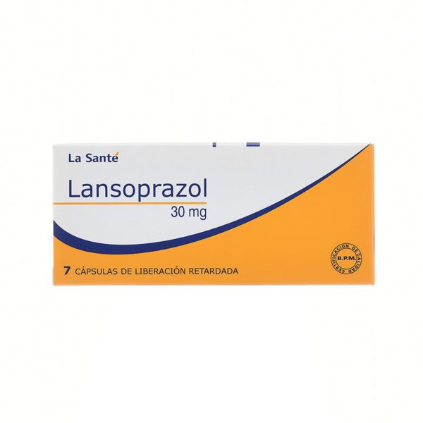 Lansoprazol 30 Mg 7 Cápsulas Ls - Imagen 2