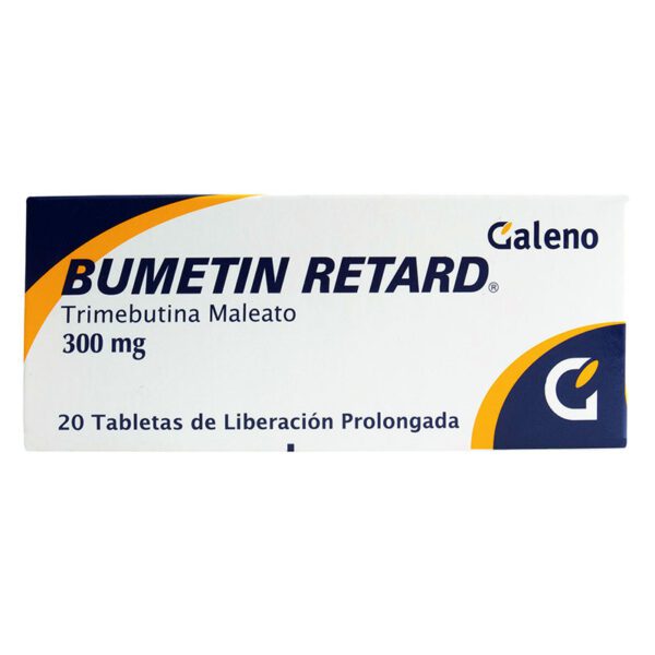 Bumetin Retard 300 Mg 20 Tabletas