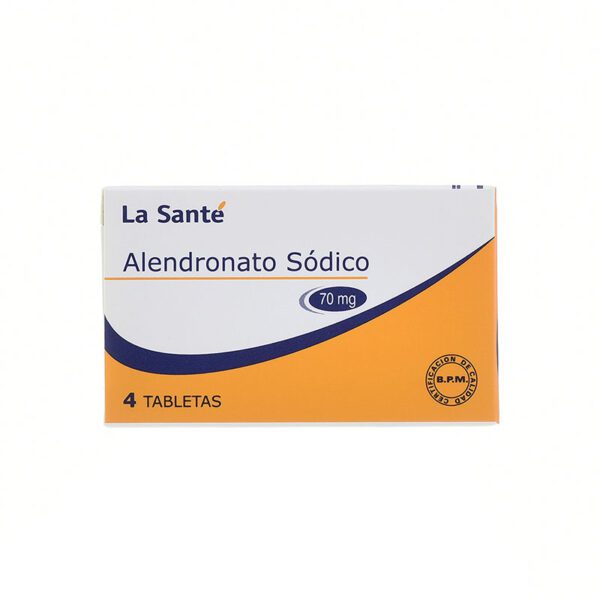 Alendronato 70 Mg 4 Tabletas Ls