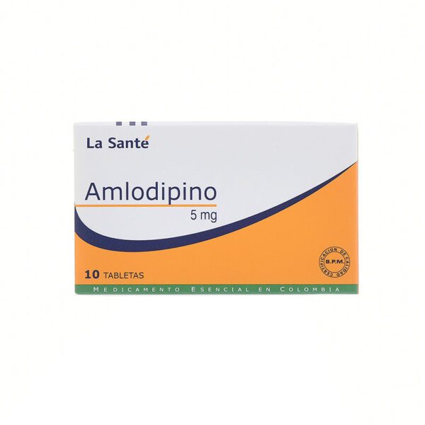 Amlodipino 5 Mg 10 Tabletas Ls