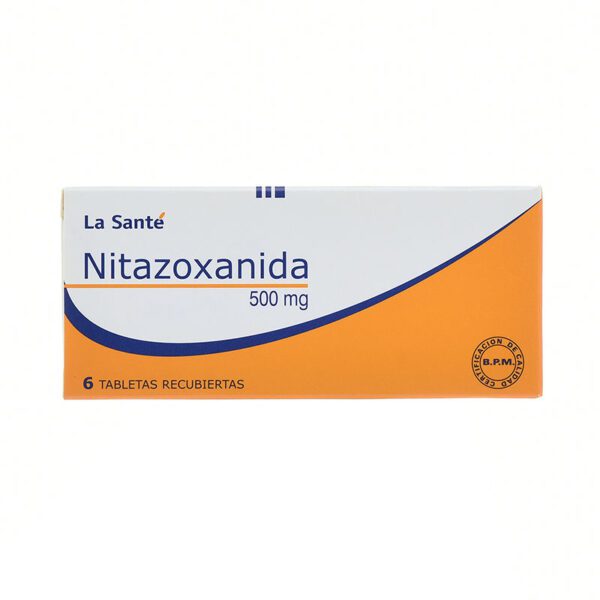 Nitazoxanida 500 Mg 6 Tabletas Ls - Imagen 2