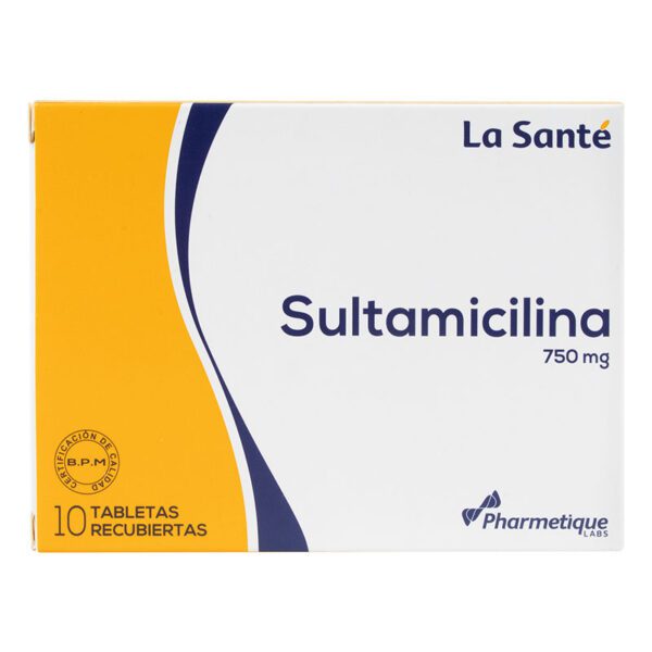 Sultamicilina 750 Mg 10 Tabletas Ls (3%+)(Pae) - Imagen 2