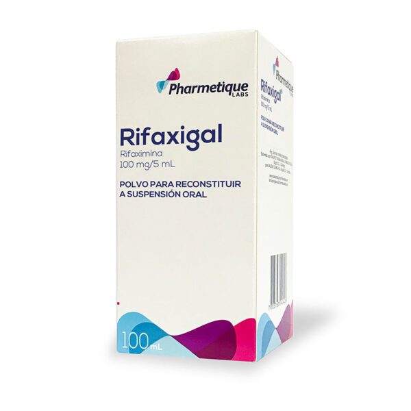 Rifaxigal 100Mg/5Ml Suspensión 100 Ml