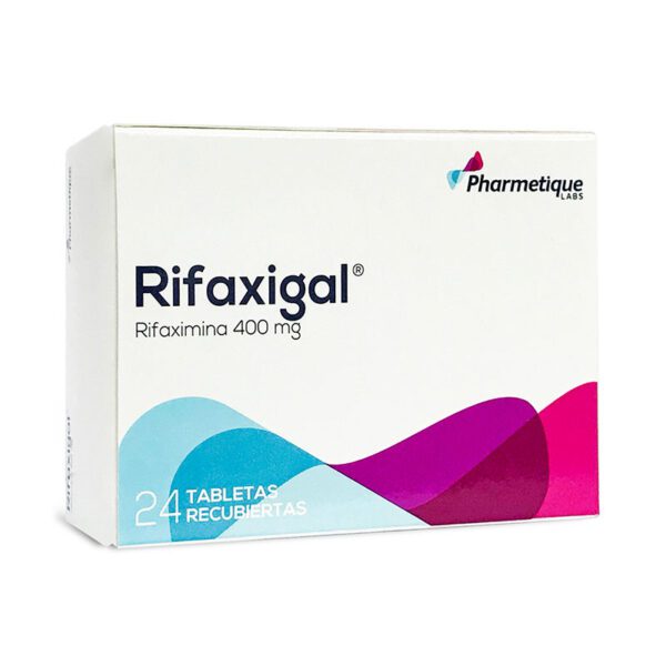 Rifaxigal 400 Mg 24 Tabletas (Pae)