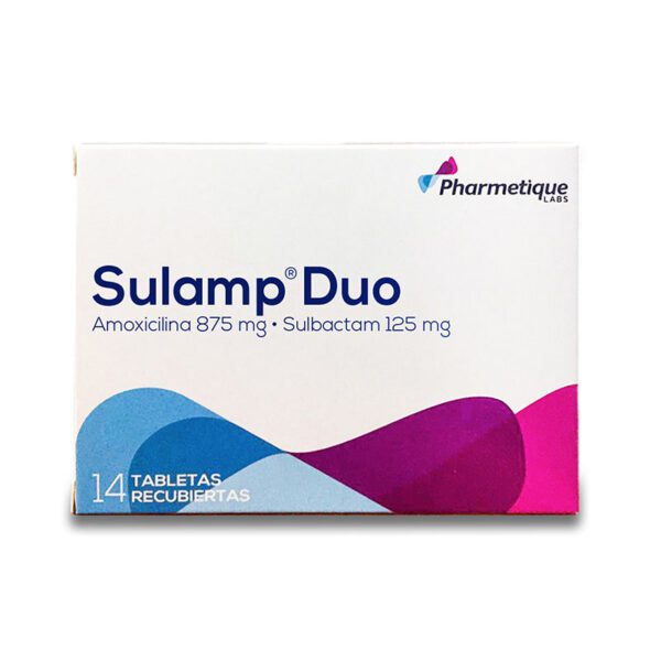 Sulamp Duo 875 Mg 14 Tabletas (A) - Imagen 2