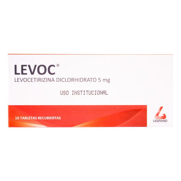 Levoc 5 Mg 10 Tabletas - Imagen 2