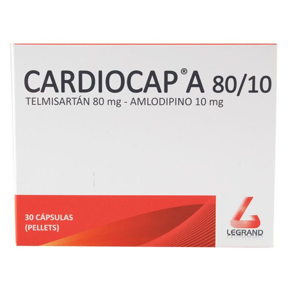 Cardiocap A 80/10 Mg 30 Tabletas (A)