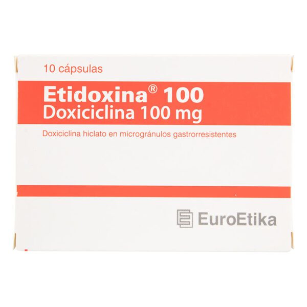 Etidoxina 100 Mg 10 Cápsulas (3%+)(Pae)