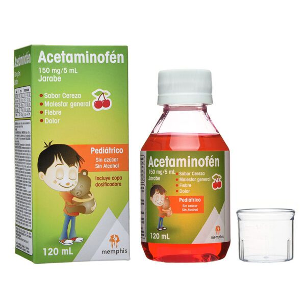 Acetaminofen 150 Mg Jarabe 120 Ml Mp - Imagen 2