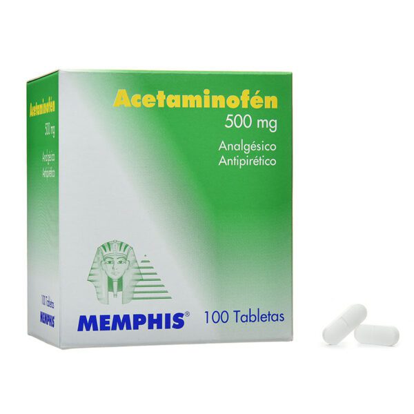 Acetaminofen 500 Mg 100 Tbs Mp - Imagen 2