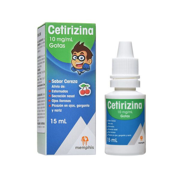 Cetirizina 1% Gotas 15 Ml Mp - Imagen 2