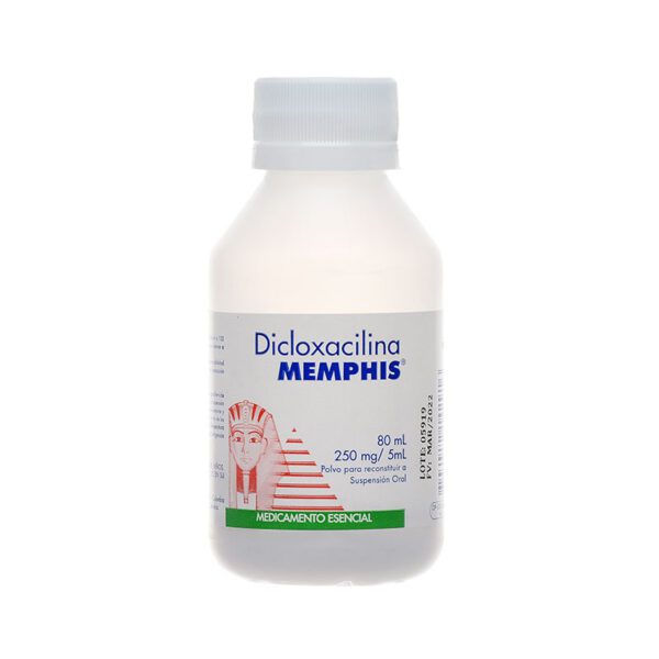 Dicloxacilina 250 Mg Suspensión 80 Ml Mp - Imagen 2