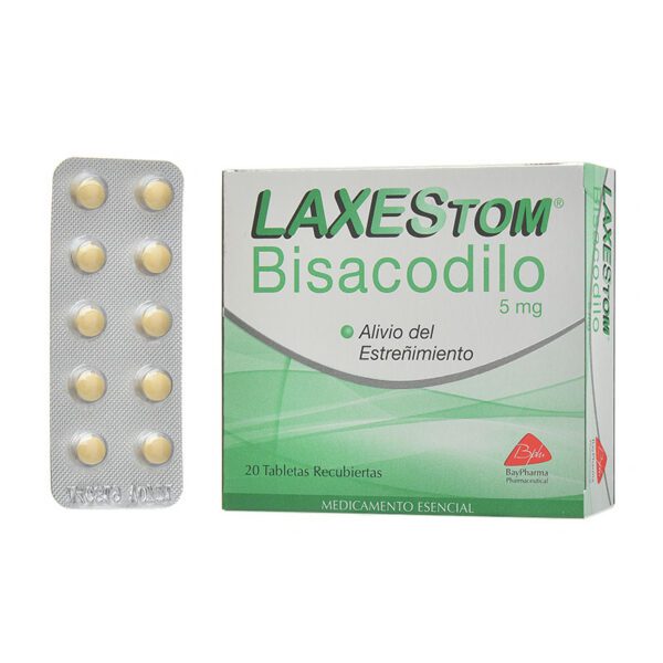 Laxestom Bisacodilo 5 Mg 20 Tbs Mp - Imagen 2