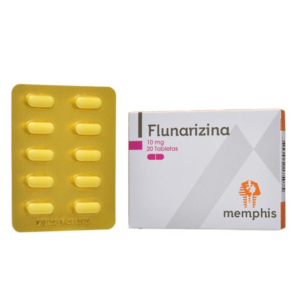 Flunarizina 10 Mg 20 Tabletas Mp - Imagen 2