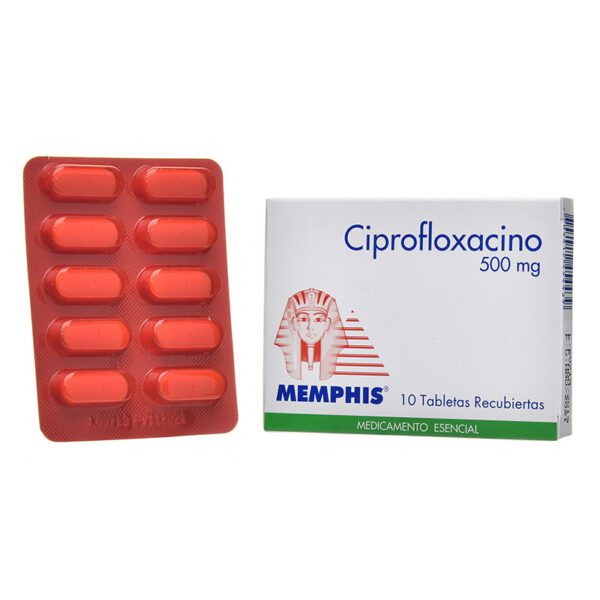 Ciprofloxacino 500 Mg 10 Tabletas Mp - Imagen 2