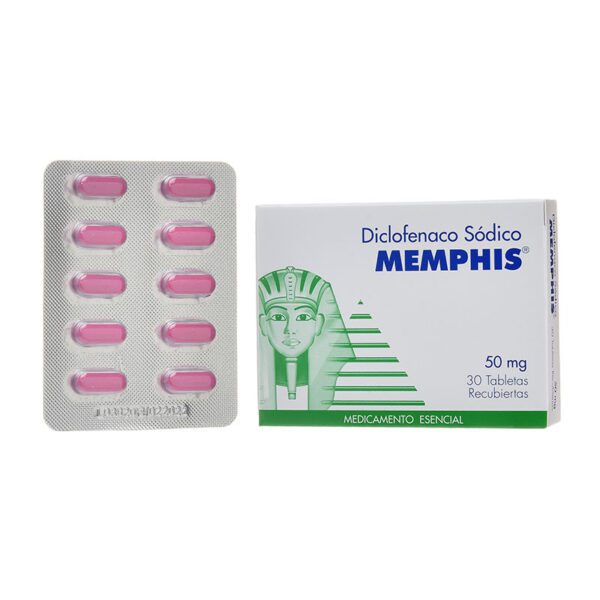 Diclofenaco 50 Mg 30 Tabletas Mp