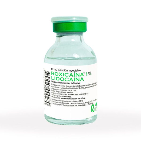 Roxicaina 1% Simple 50 Ml - Imagen 2