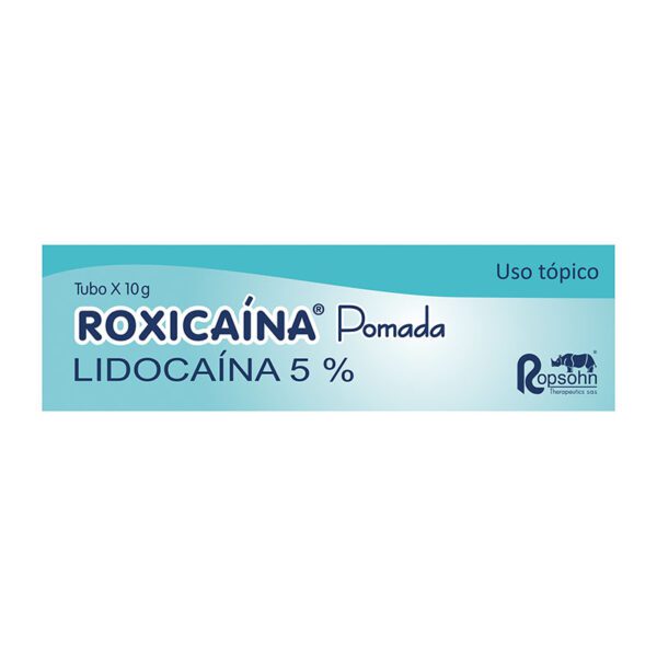 Roxicaina Pomada 10 Gr - Imagen 2