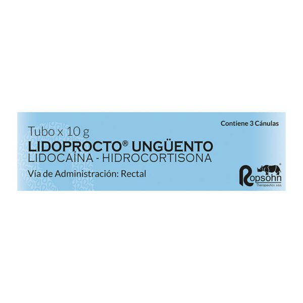 Lidoprocto Unguento 10 Gr - Imagen 2