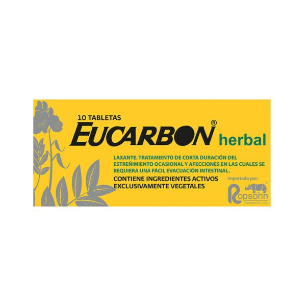 Eucarbon Herbal 10 Tabletas - Imagen 2