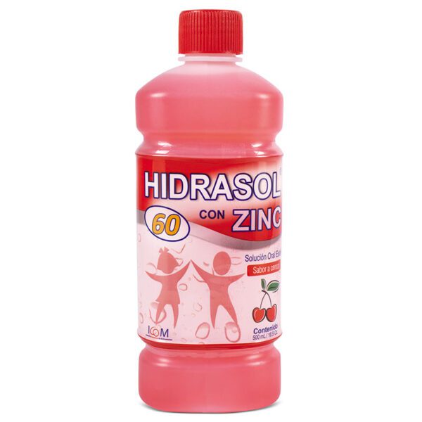 Hidrasol 60 Zinc Cereza 500Ml Su.Ora.Ic - Imagen 2