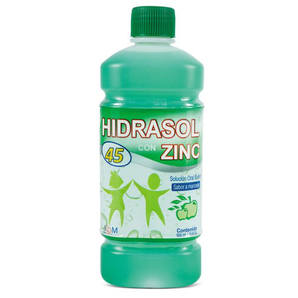 Hidrasol 45 Zinc Manzana 500Ml Su.Ora.Ic - Imagen 2