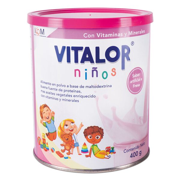 Vitalor Ninos Vitaminas Fresa 400 Gr - Imagen 2