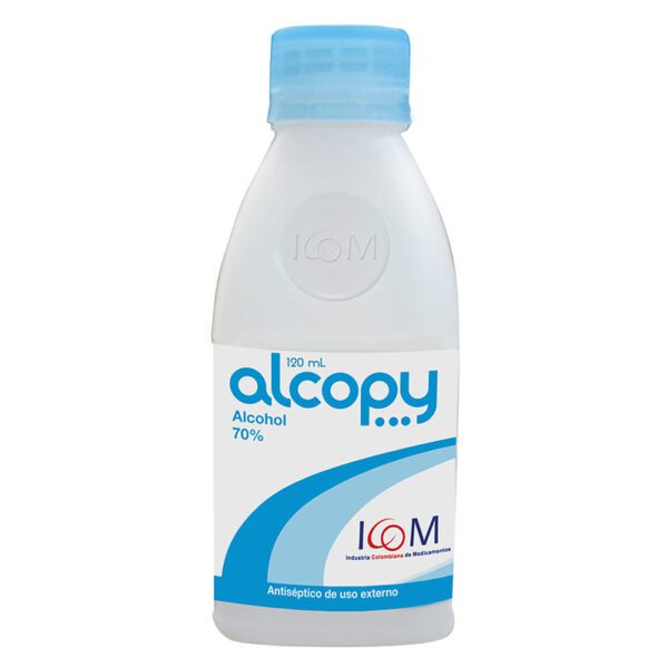 Alcohol Antiseptico Alcopy 120 Ml - Imagen 2