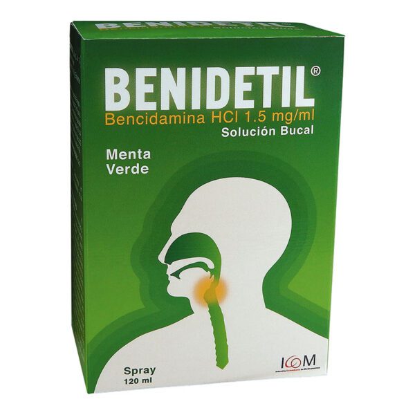 Benidetil Menta Spray 120 Ml Ic (Rf)