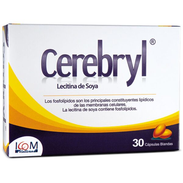 Cerebryl 1200 Mg 30 Cápsulas Icom (Rf)