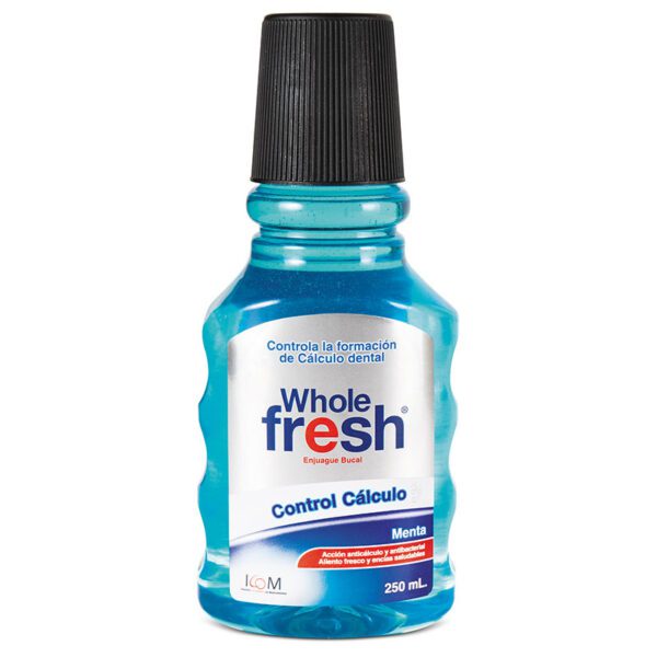 Enjuague Whole Fresh Control Cálculo 250 Ml