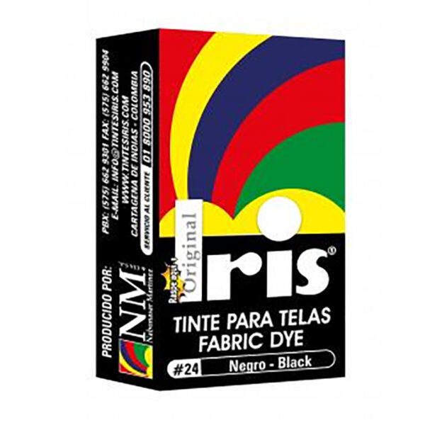 Tinte Iris 24 Negro 9 Gr 12 Unidades - Imagen 2