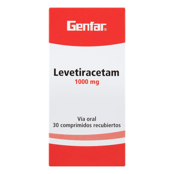 Levetiracetam 1000Mg 30 Tabletas Gf(3%+)(M)73200 - Imagen 2