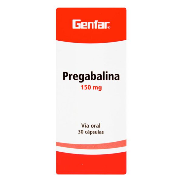 Pregabalina 150 Mg 30 Cápsulas Gf (M)81720