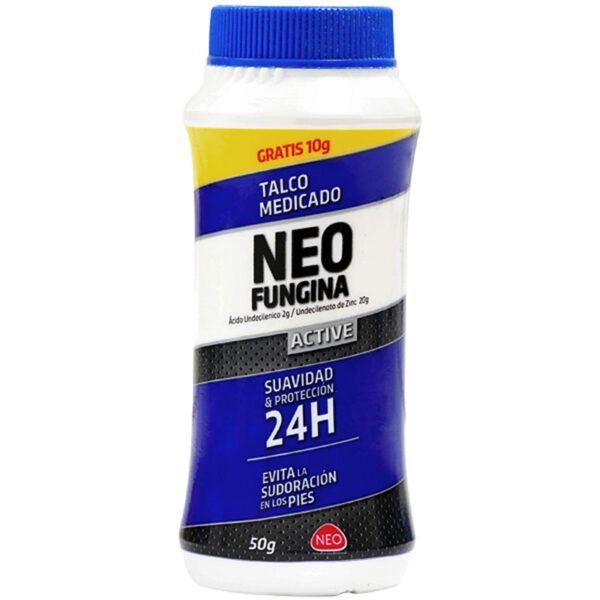 Neo Fungina Polvo 40 Gr Gratis 10 Gr - Imagen 2