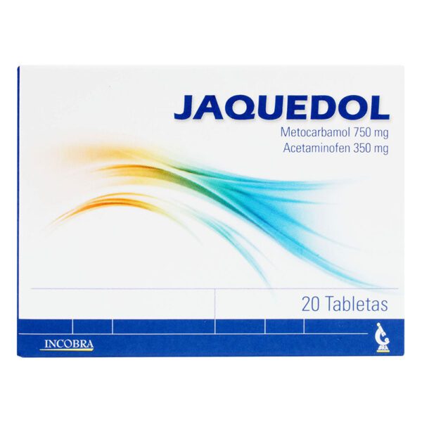 Jaquedol 750/350 Mg 20 Tabletas - Imagen 2