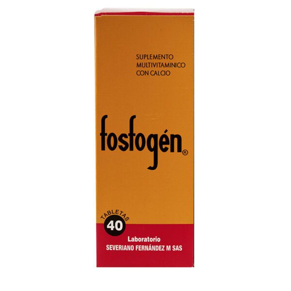 Fosfogen 40 Tabletas - Imagen 2