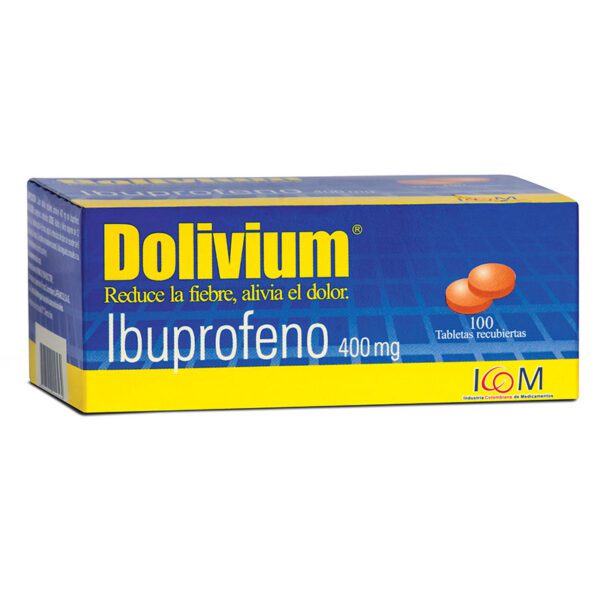 Dolivium 400 Mg 100 Tbs Icom (Rf)