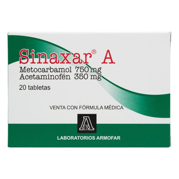 Sinaxar A 20 Tabletas - Imagen 2